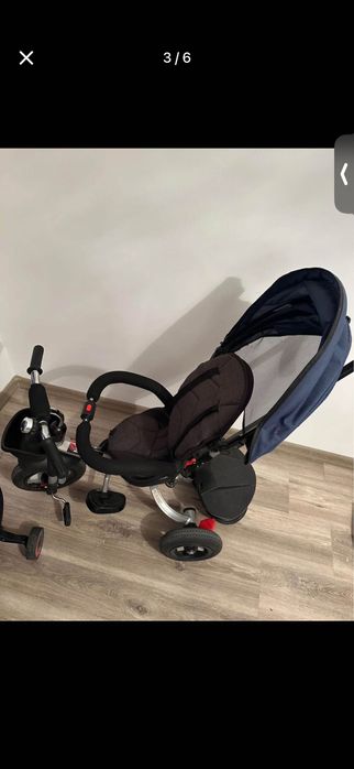 Детска триколка с въздушни гуми на лорели zippy