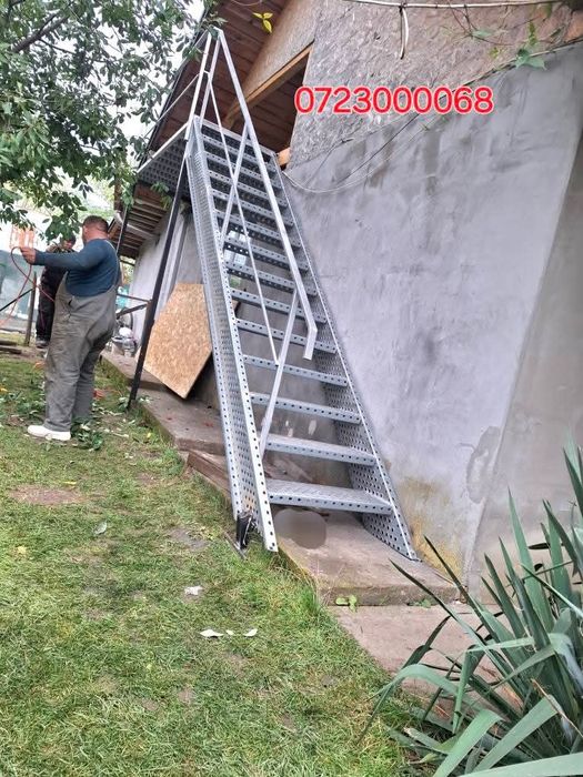 Vând scări metalice zincate, executate la comandă.
Ne deplasăm oriunde