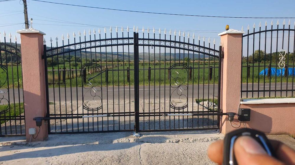 Automatizare poarta batanta culisanta sina Motorline montaj Satu Mare
