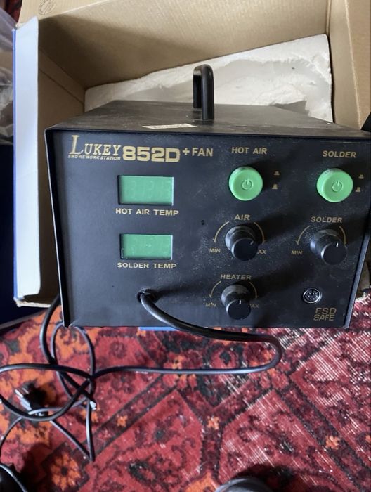 Паяльная станция Lukey 852D + FAN