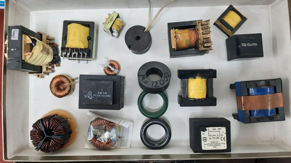 Ферриты, Сердечники, Трансформаторы, Дроссели.