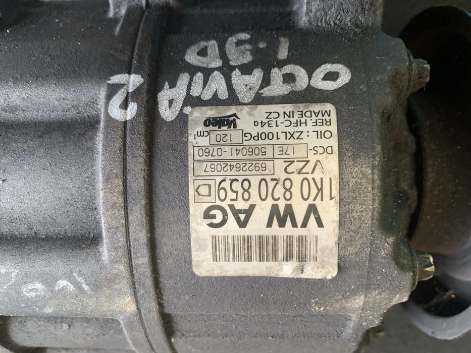 Compresor Clima AC Skoda Octavia 2 1Z5. 2.0 Tdi 2004-2013  1k0820859
