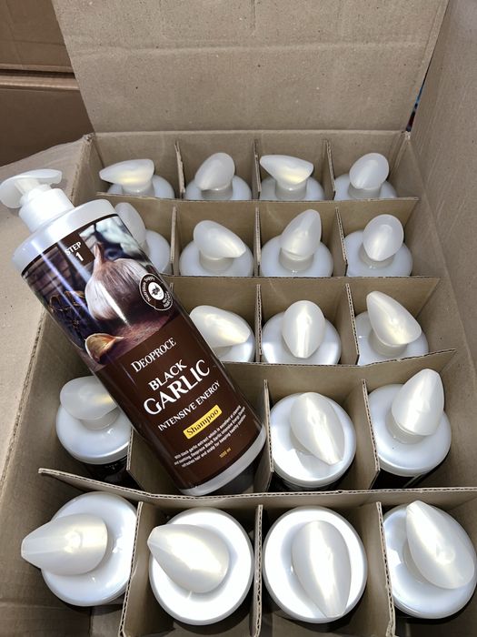 Корейский шампунь Black Garlic