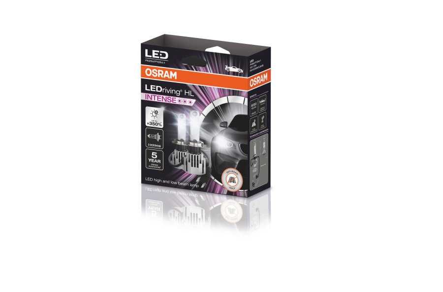 LED Лед Крушки за къси и дълги светлини LEDriving HL INTENSE H7/H18
