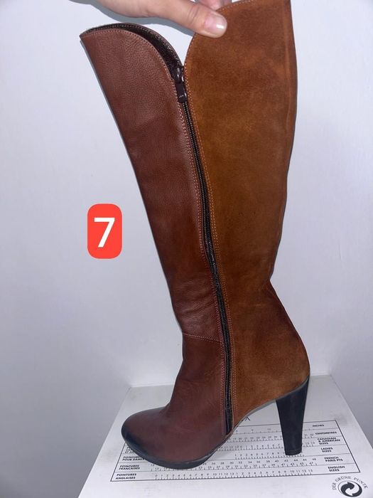 Новые Сапоги натуральная замша