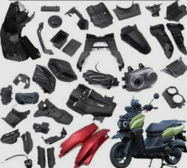 Plastmassa remont ishlari, moto skuter va avto