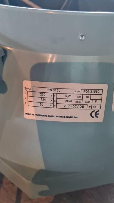 Ventilator axial