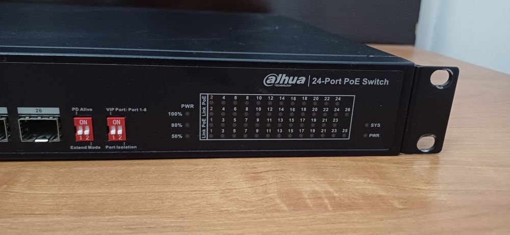 SWITCH PoE коммутатор 24
