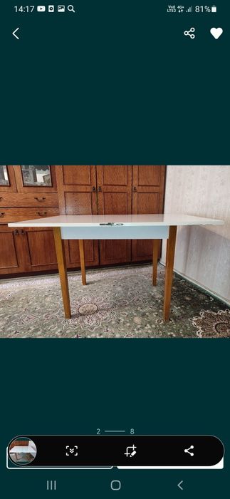 Продам прочный стол раскладной