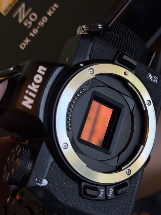 Nikon Z50 с три обектива