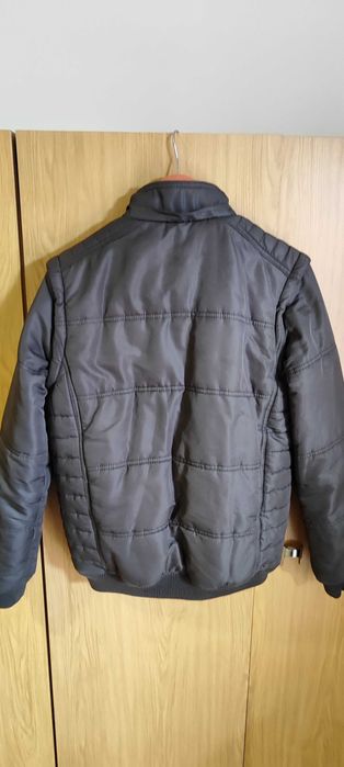 Мъжко зимно яке от плат