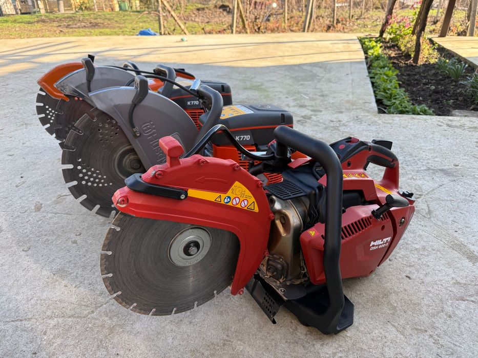 Бензинов фугорез STIHL TS 400 – професионален, здрав, готов за работа