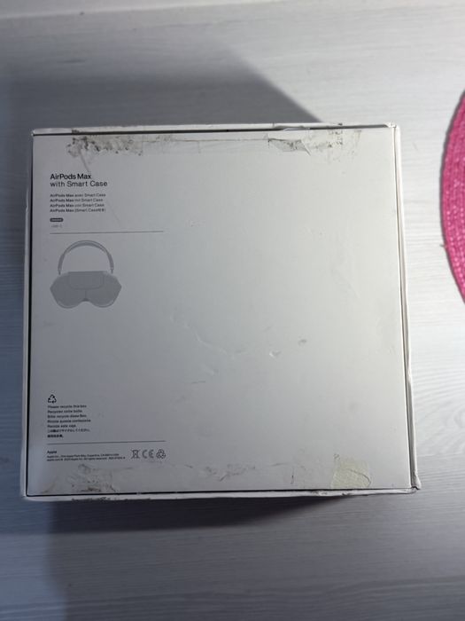 Căști Apple AirPods Max (USB-C) – Culoare Starlight, Impecabile, Cutie Completa