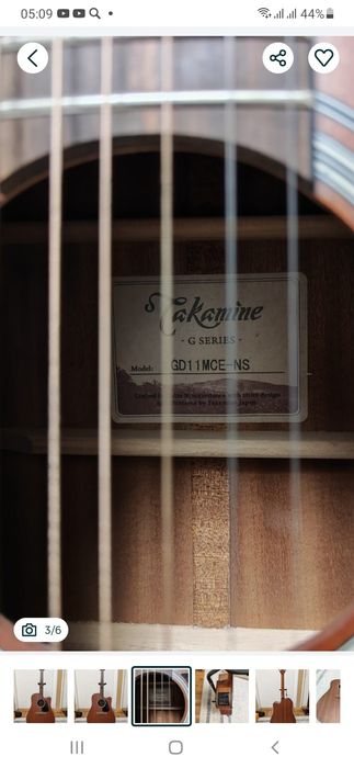 Электроакустическая гитара Takamine