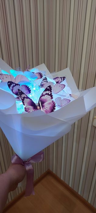 Букеты из бабочек