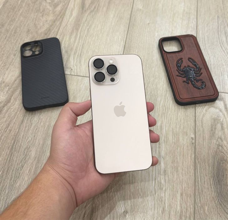E Sim Заблокирован Оператор Американец LL/A iPhone 16 Pro Max 256 GB