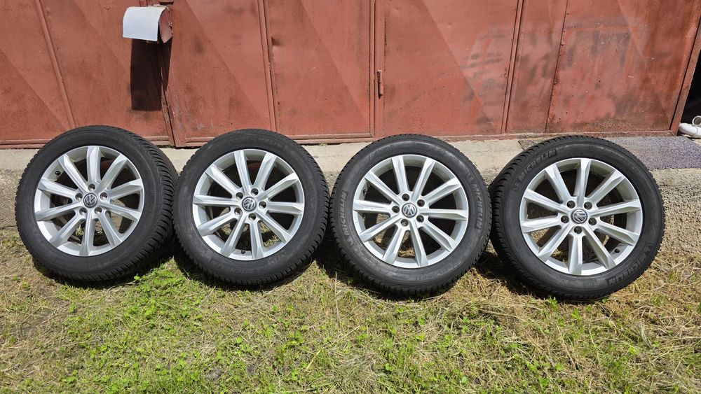 Vand 4 roti, jante, 215 55 R17 , 5x112 Volkswagen