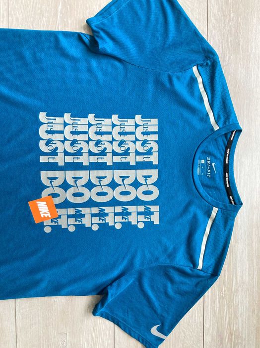 Найк Nike Running Breathe Rise 365 Dri Fit мъжка тениска размер М