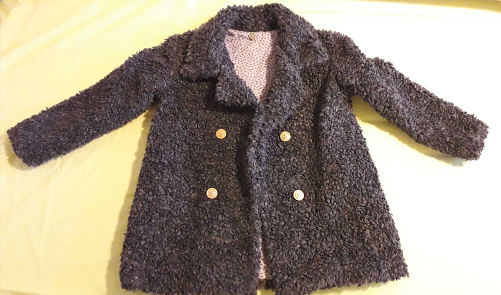 Palton lână baieți Ninina - 5-6 ani