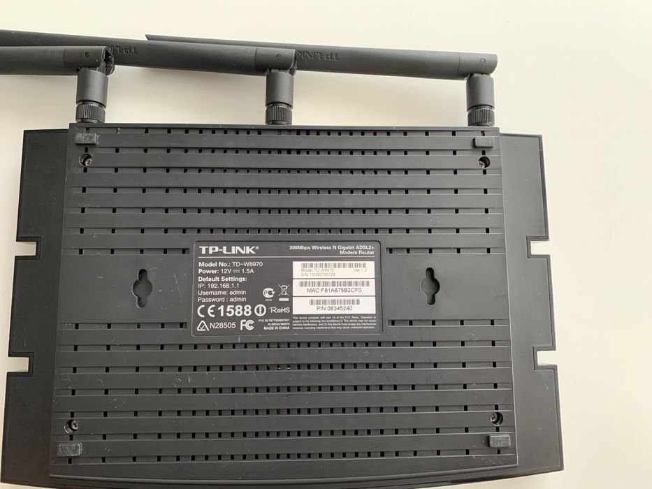 TD-W8970 300Mbps Wireless N Gigabit ADSL2+ Modem Router