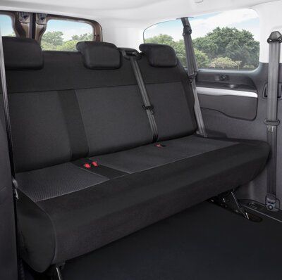 Husa bancheta cu trei locuri Van DV3 Peugeot Expert III, Traveller 20, Fiat Scudo 20, Citroen Jumpy, SpaceTourer 20, Toyota ProAce II, ProAce Verso,
