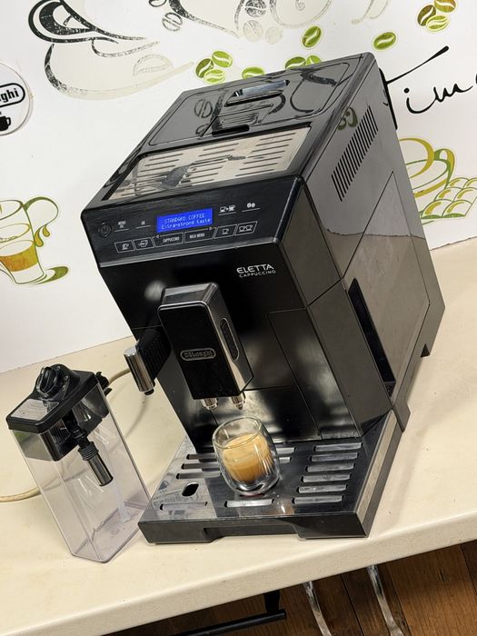 Кафемашина кафе автомат delonghi ELETTA с гаранция