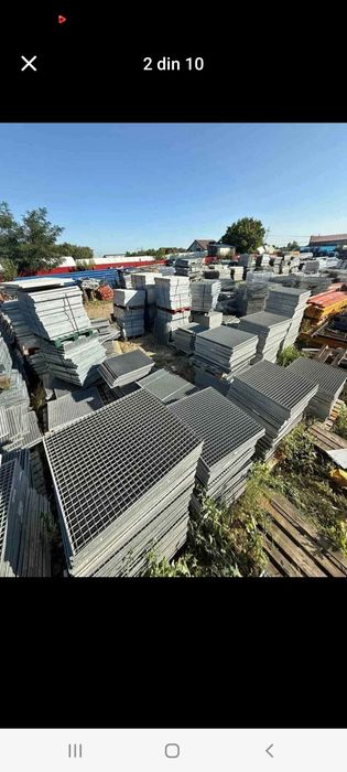 Vindem trepte metalice galvanizate debitat orice dimensiune detali la