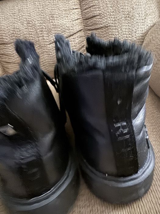 Ghete piele imblanite Karl Lagerfeld
