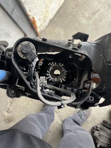 Фар за audi q7 4l със завиване