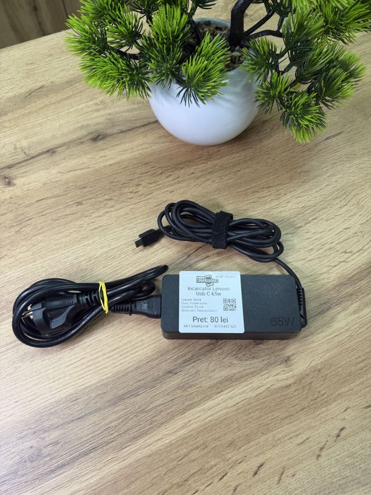 ‼️Incarcator Lenovo Usb-C 65W  - Garantie