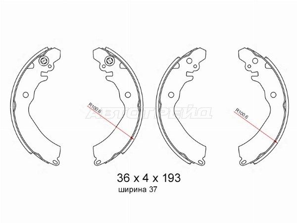 Колодки тормозные Mitsubishi Lancer