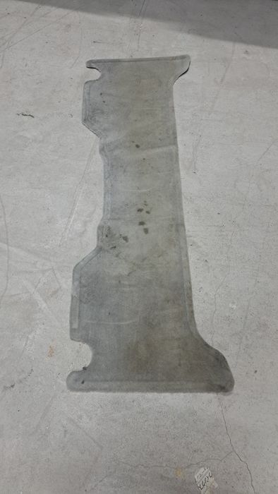 Lx470, коврик второго ряда лх470