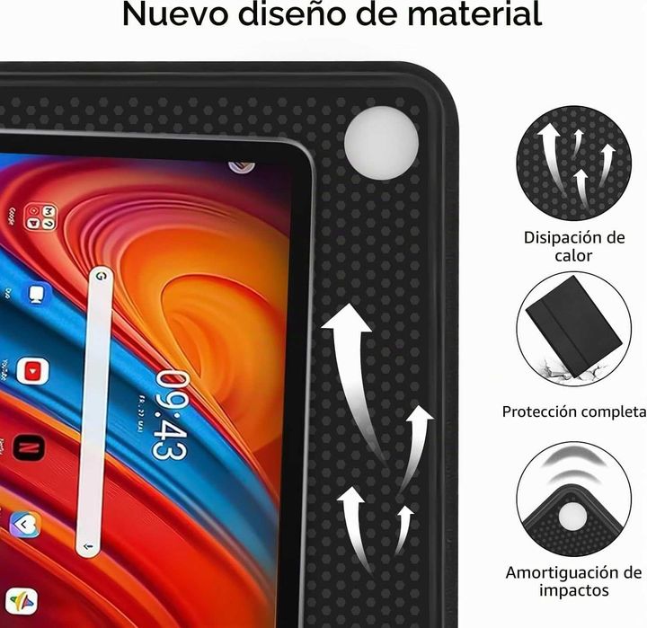 Husa cu tastatura Lenovo Tab M10 Gen 3, QWERTZ, Bluetooth