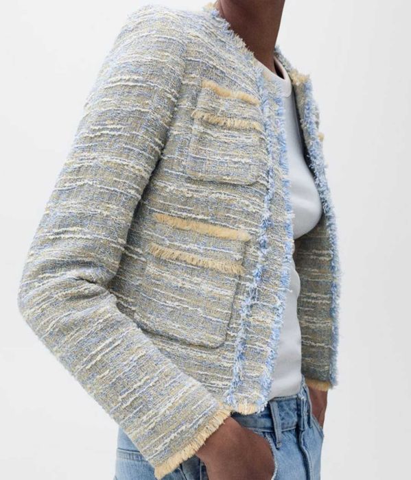 Ново сако тип Шанел на Mango