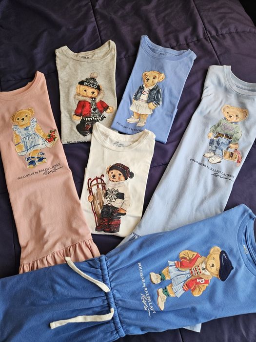 Polo Ralph Lauren, Calvin Klein, Tommy Hilfiger, Adidas дрешки за момиче на възраст 6 / 6+