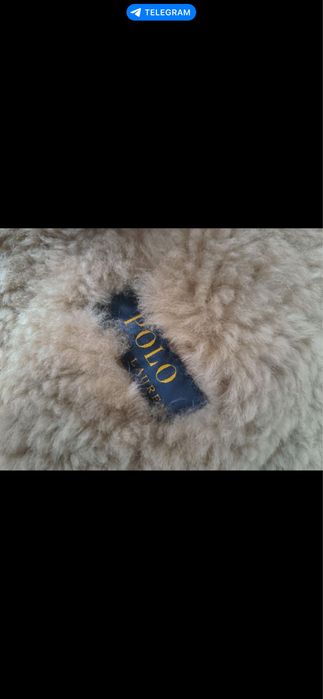 Дубленка-пилот Polo Ralph Lauren Shearling Bomber (Оригинал)
