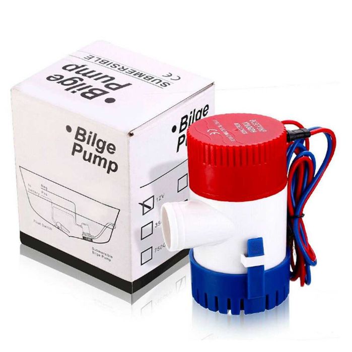 Отводнителна потопяема помпа, 12V, 1100GPH