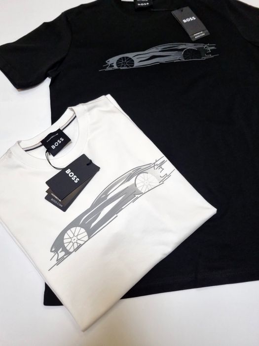 Мъжка тениска на Boss x Porsche