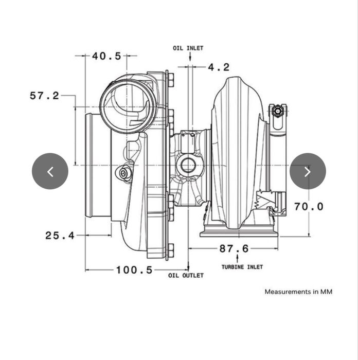 Турбо Гарет Garrett Turbocharger GTX3071R GEN II