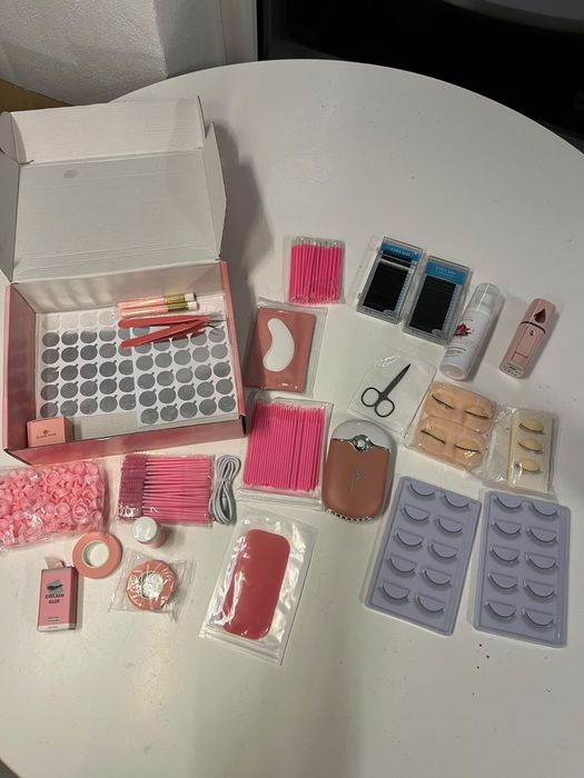 Kit extensii gene false cu uscator gene si accesorii