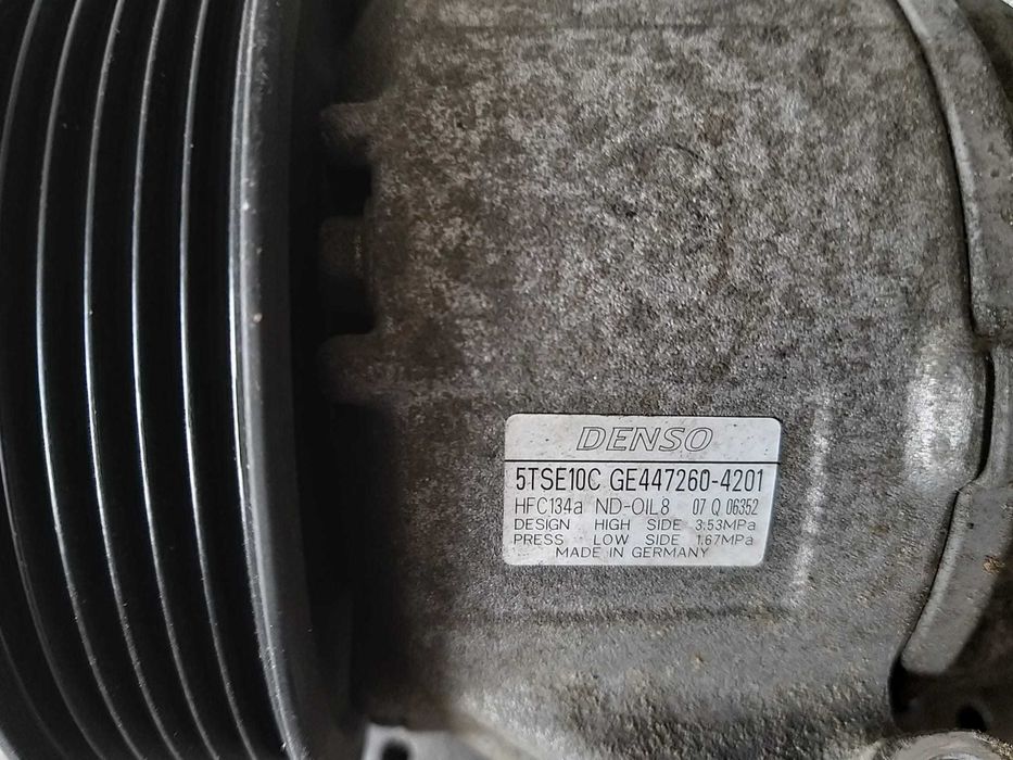 Compresor clima ac 1.0 b toyota yaris 2013 5tse10c hfc134a ge4472604201