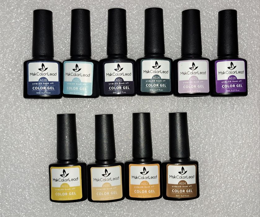 Oje semipermanente pentru lampa diverse culori - 5 lei