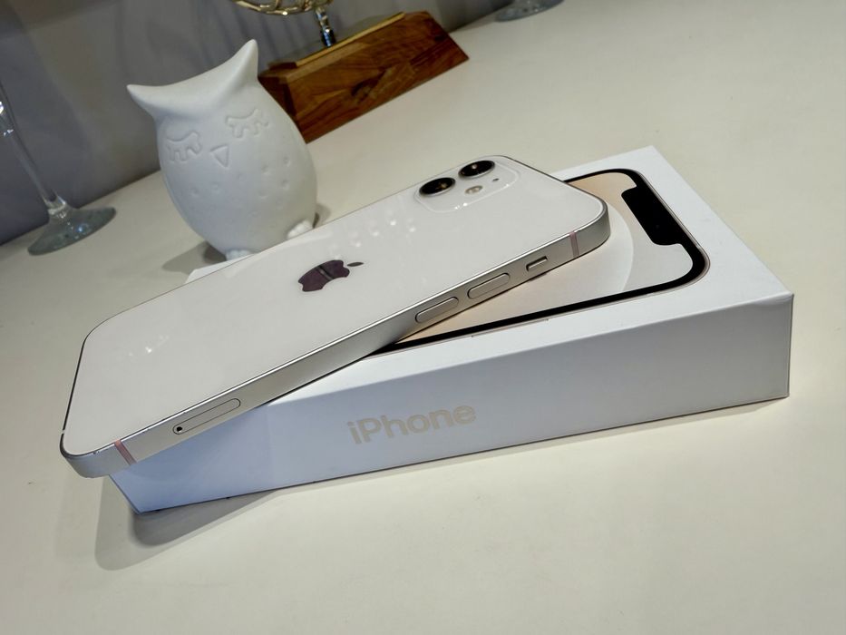 iPhone 12 белый 128 Gb 85%