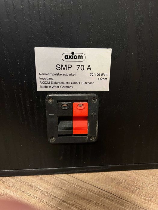 Axiom SMP 70 A difuzoare Elac, West Germany boxe Bucuresti