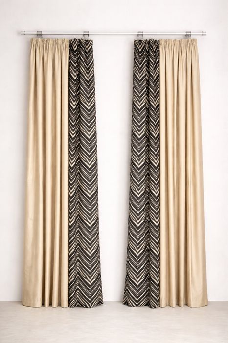 Готовый комплект штор