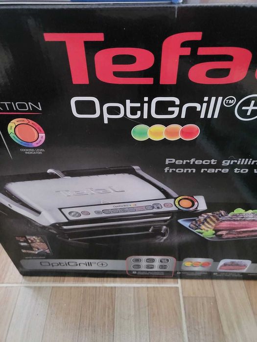 Grătar electric Tefal OptiGrill+ GC712834 – 2000W / sigilat