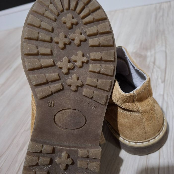 Детски боти за момче естествена кожа Колев и Колев