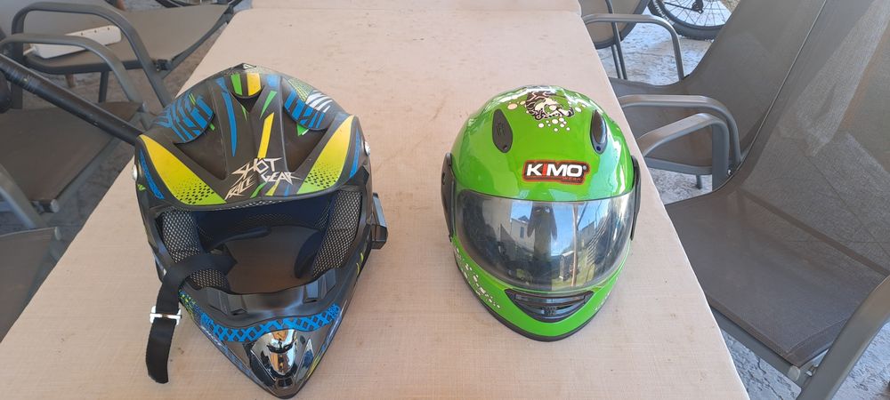 Vand casti full facecu 2 perechi de ochelari si cu intercom