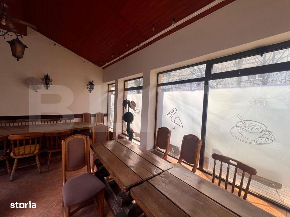 Restaurant 253 mp, zona Rovine