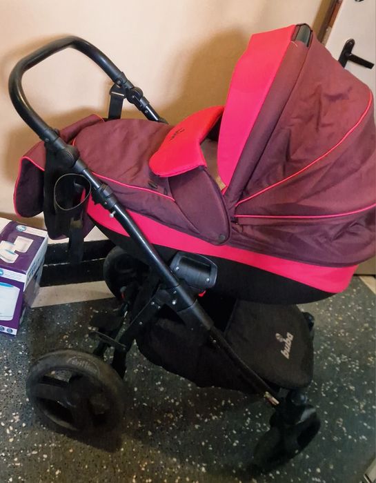 бебешка количка buba 3в1, пълен комплект